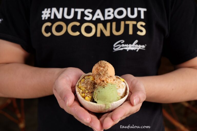 Famous Sangkaya Coconut Ice Cream Jalan Alor, KL I Come, I See, I