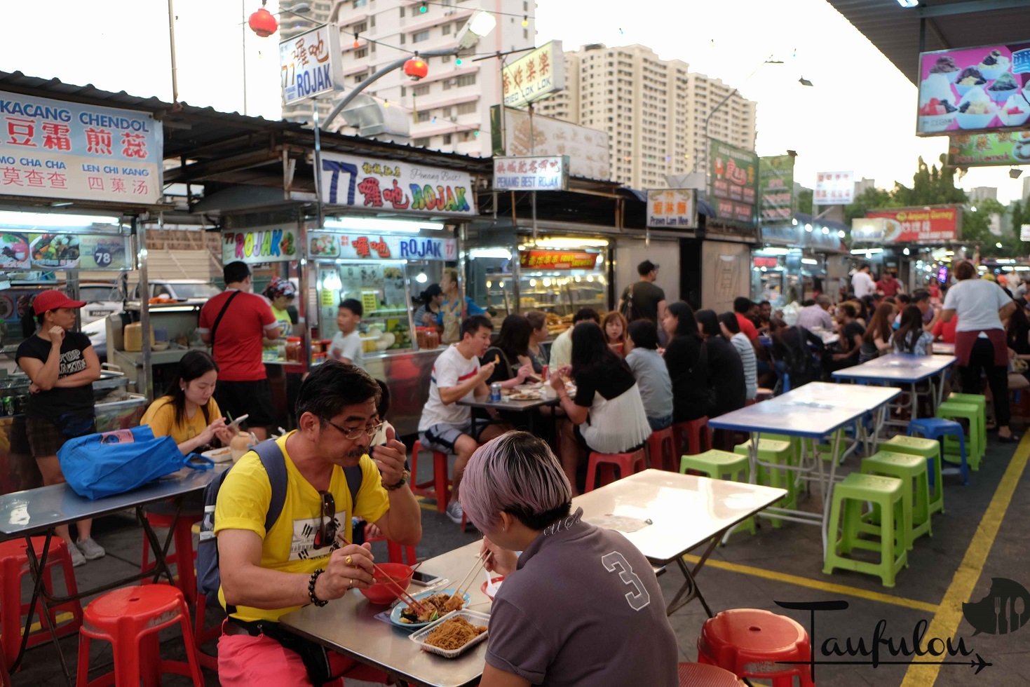 Gurney Drive Hawker Center, Penang - I Come, I See, I Hunt and I Chiak